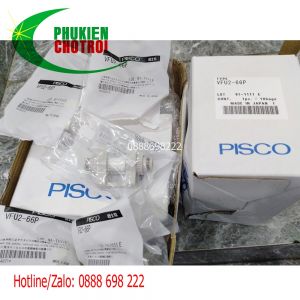 Lọc khí nén trực tiếp trên đường ống khí phi 6 8 10 PISCO VFU2-66P