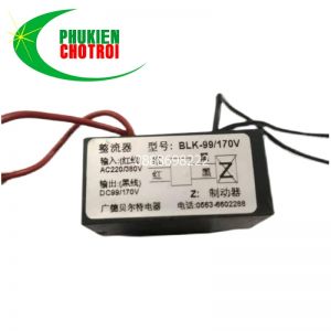 Bộ chỉnh lưu BLK-99/170 AC220-380V - Bộ chỉnh lưu nhanh DC99 / 170V