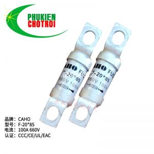 Cầu chì CAHO FUSE F-17-77  F-20-85  F-27-97 660V 100A 160A 200A