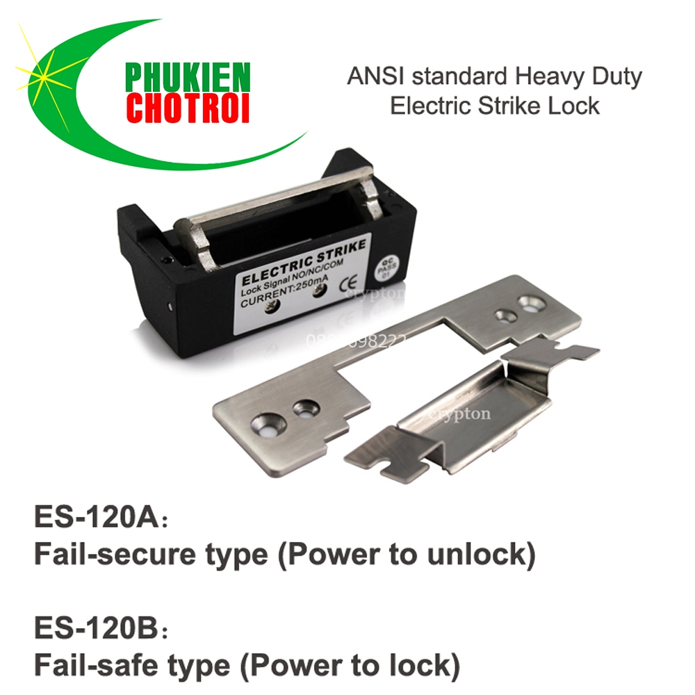 ANSI Electric Strike Lock: Với chất lượng và độ bền đỉnh cao, khóa điện ANSI Electric Strike Lock là giải pháp lý tưởng để tăng tính bảo mật của hệ thống cửa ra vào. Tương thích với hầu hết các loại cửa, khóa này được thiết kế để đáp ứng các tiêu chuẩn an toàn quốc tế.