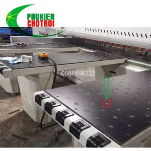 Hạt bi khí bàn làm việc máy cưa gỗ - Bi đỡ nổi bằng khí giảm ma sát trượt