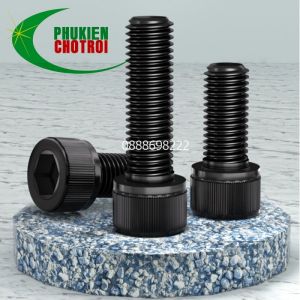 Bu lông LGC INOX 304 màu đen M1.6-M2-M2.5-M3-M4-M5-M6-M8-M10-M12