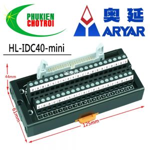 Cầu đấu nối dây cáp dữ hiệu IDC-40 cho PLC-ARYAR
